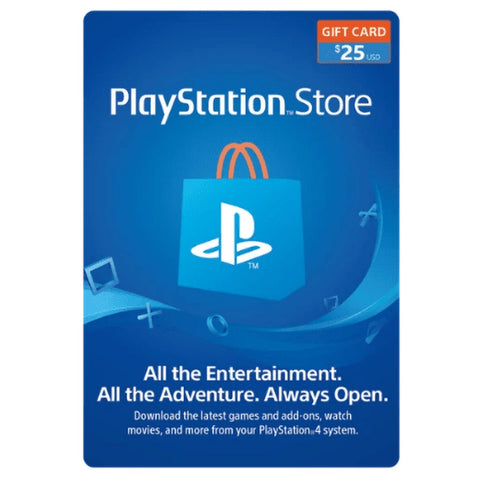 Playstation Network Cards US $25 - GameXtremePH