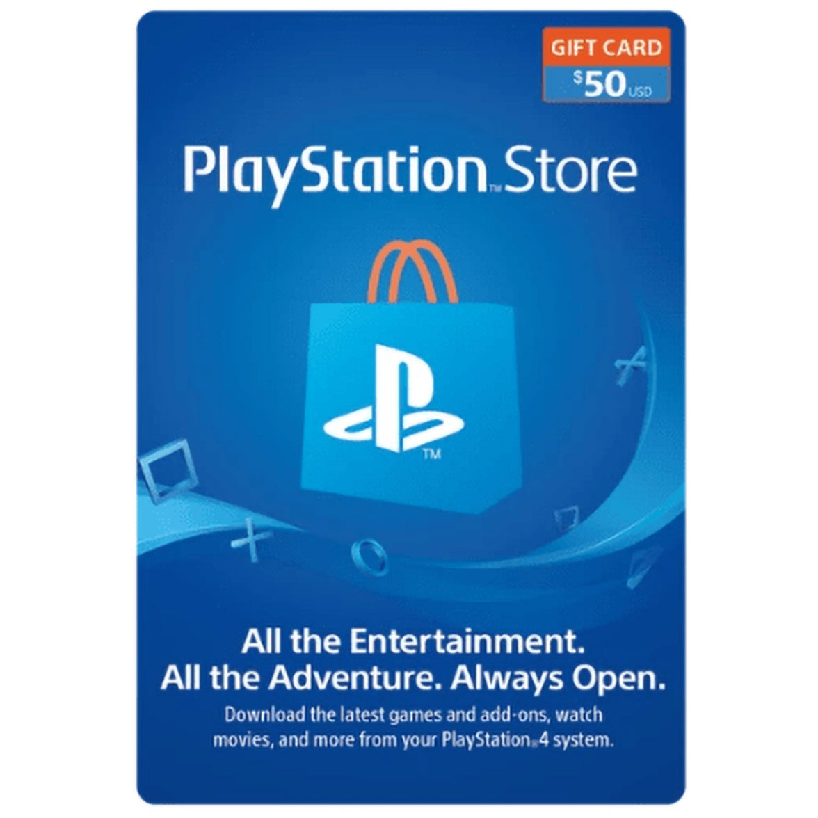 Playstation Network Cards US $50 - GameXtremePH