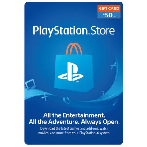 Playstation Network Cards US $50 - GameXtremePH