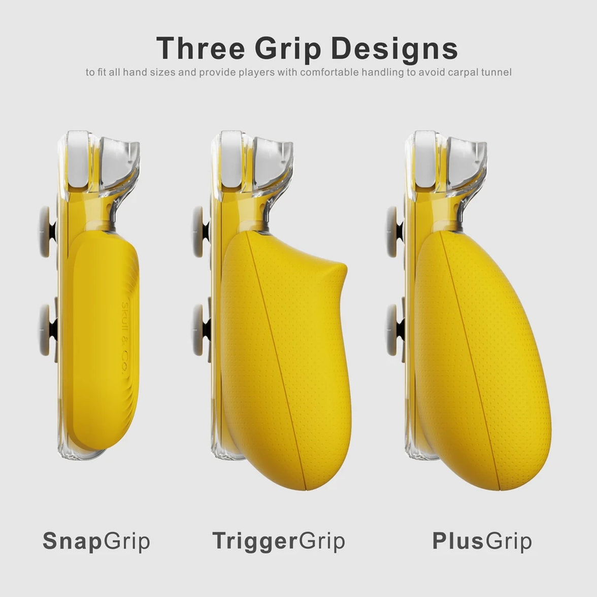 Skull & Co. Grip Case Lite Lite (Yellow) - GameXtremePH