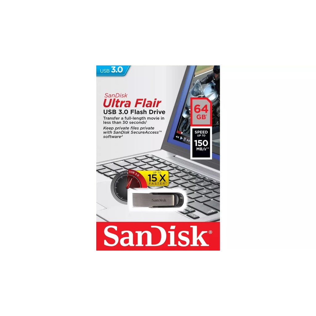 SanDisk USB Ultra Flair CZ73 3.0 150MBs