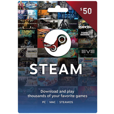 Steam Wallet Codes 50$ - GameXtremePH