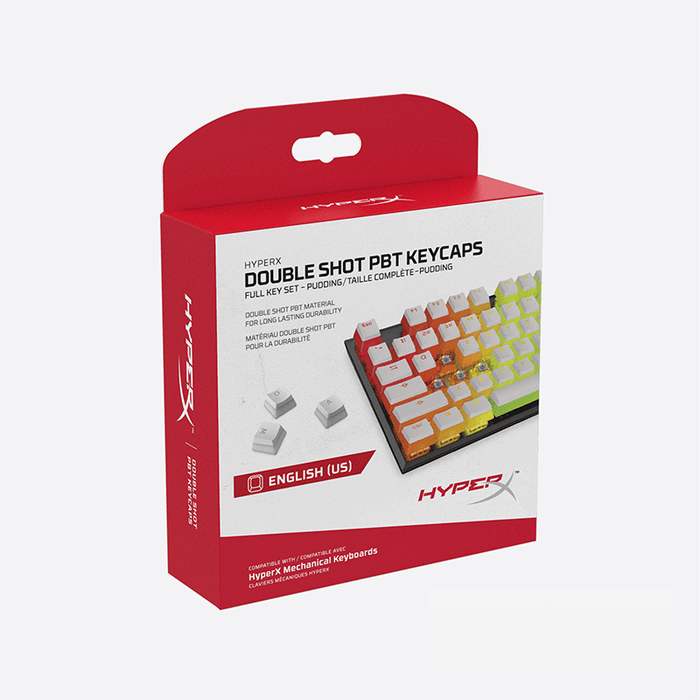 HyperX Pudding Keycaps Double Shot PBT - GameXtremePH