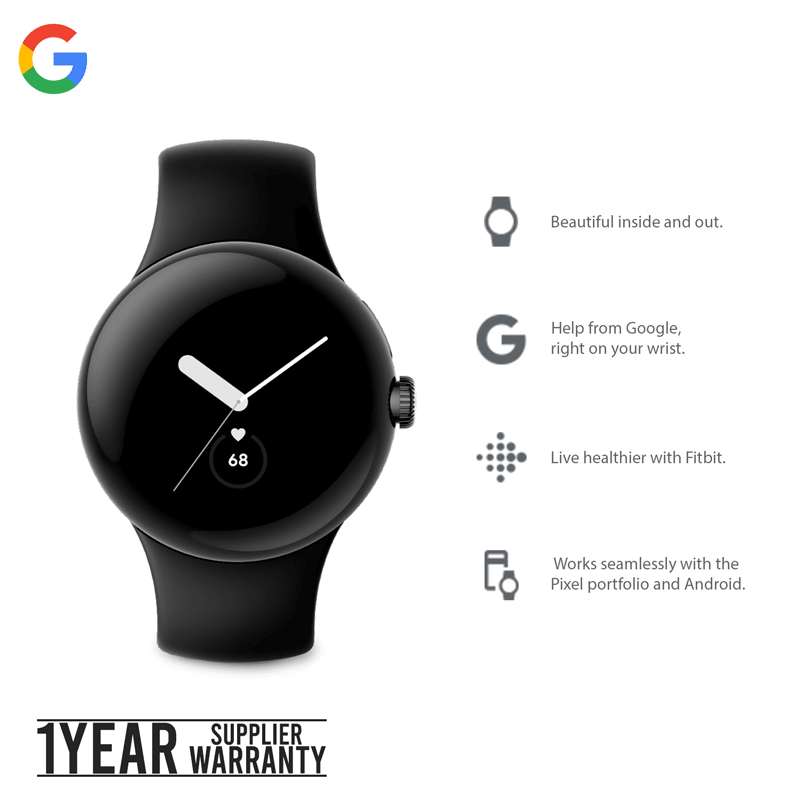 Google Pixel Watch | Help by Google. Health by Fitbit.