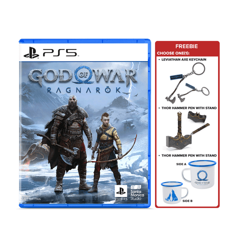 God of War Ragnarok STD Edition - PlayStation 5 with Freebies [Asian] with Freebies