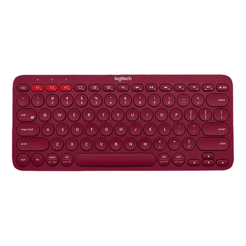 Logitech K380 Multi Device Bluetooth Keyboard Red - GameXtremePH